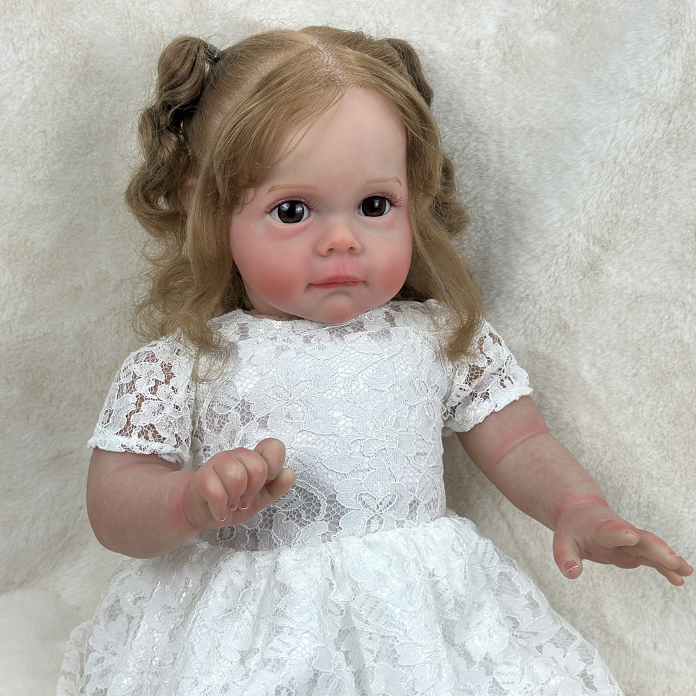 2142 Kangas Body White Dress Dolls Photo