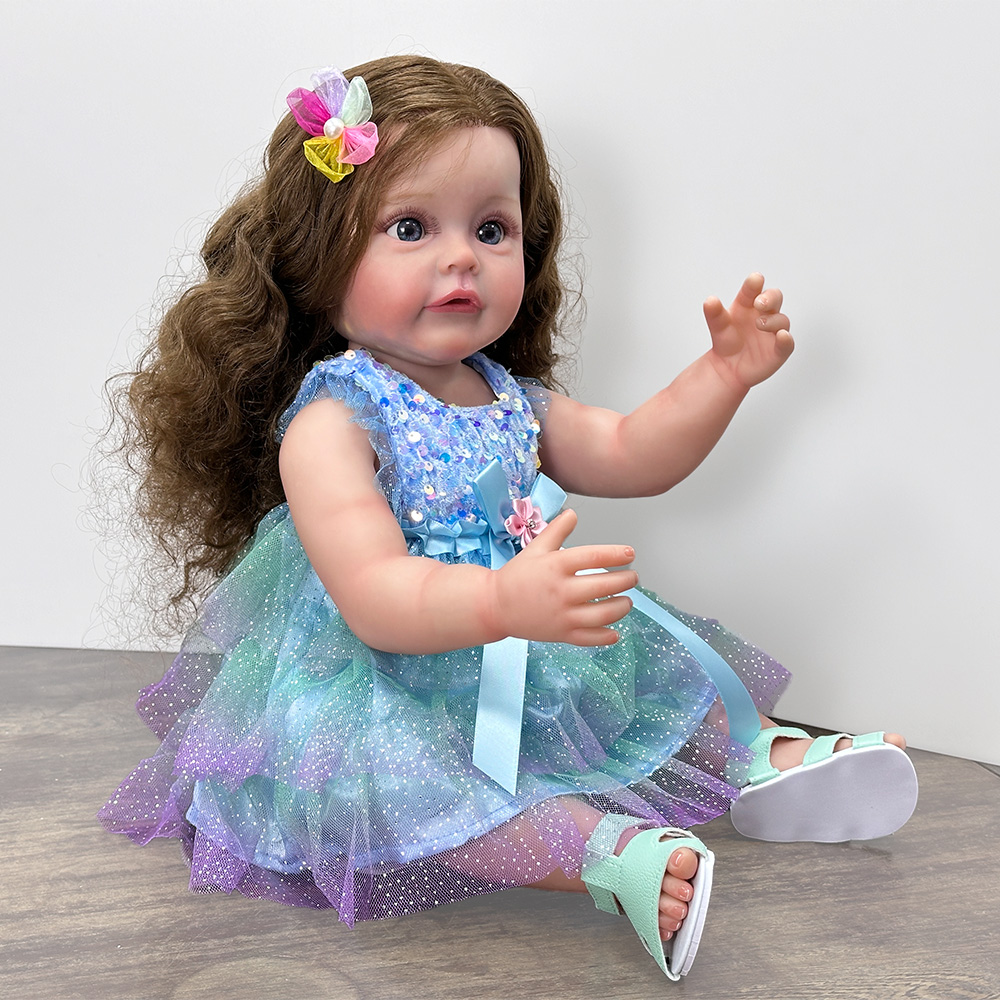 2163 Sequin dress doll photo